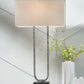 Bennish - Antique Silver Finish - Metal Table Lamp