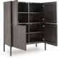 Orsonal - Espresso Brown - Accent Cabinet - Forward Furniture