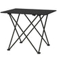 Folding Camping Table, Outdoor Portable Picnic Table with Carry Bag, Foldable Table for Camping, Picnic, Hiking, Black