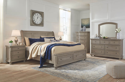 Lettner - Sleigh Bedroom Set - Forward Furniture
