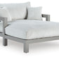 Hurley Park - Chaise Lounge With Cushion - Gray