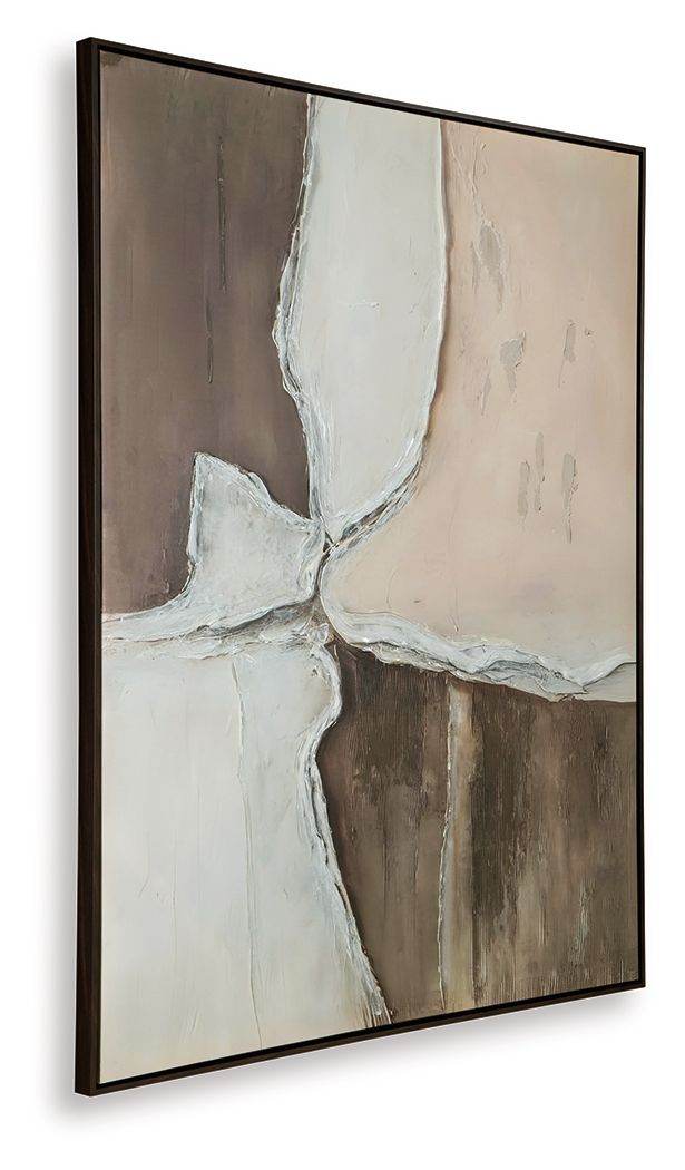 Junward - Brown / Tan / White - Wall Art - Forward Furniture