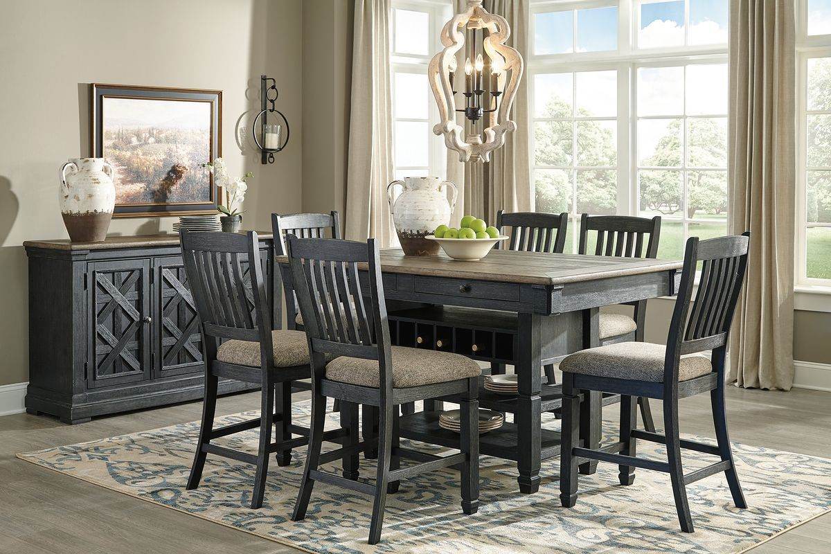 Tyler Creek - Counter Height Table Set - Forward Furniture