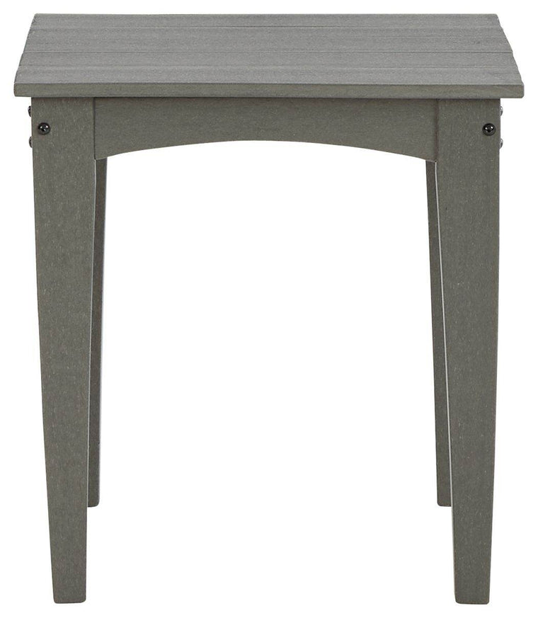 Visola - Gray - Square End Table - Forward Furniture