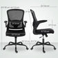 Ergonomic Mesh Office Chair with 4D Lumbar Support - Black