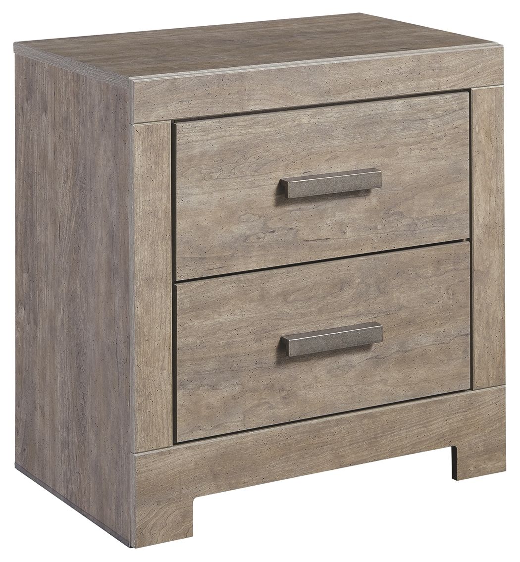 Culverbach - Gray - Two Drawer Night Stand