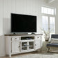 Havalance - Brown / Beige - Extra Large TV Stand - 4 Doors