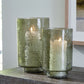 Clarkton - Green - Candle Holder Set (Set of 2)