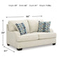 Valerano - Parchment - Loveseat