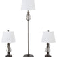 Brycestone - Bronze Finish - Metal Lamps (Set of 3)