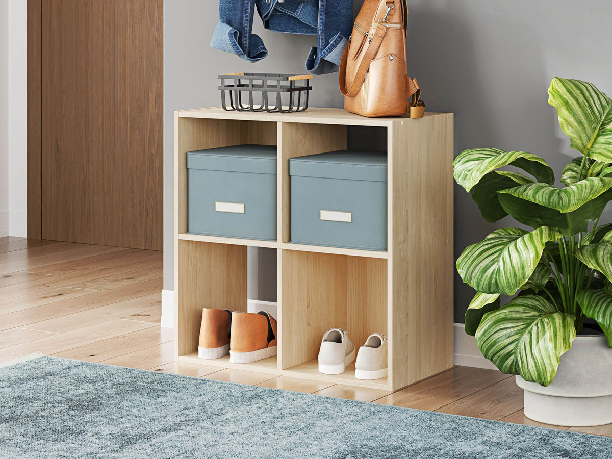 Piperton - Cube Organizer - Wood - Forward Furniture