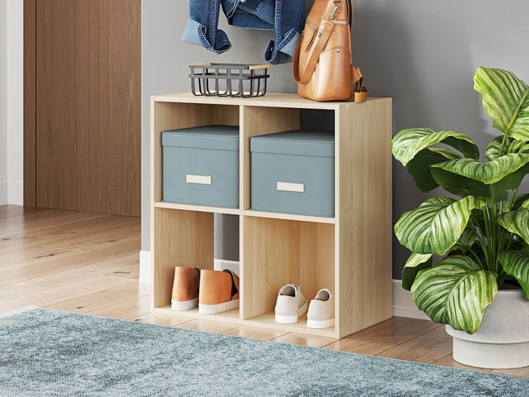 Piperton - Cube Organizer - Wood - Forward Furniture