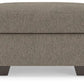 Triston-Peaks - Ottoman - Suede