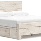 Lawroy - Panel Bed With Storage