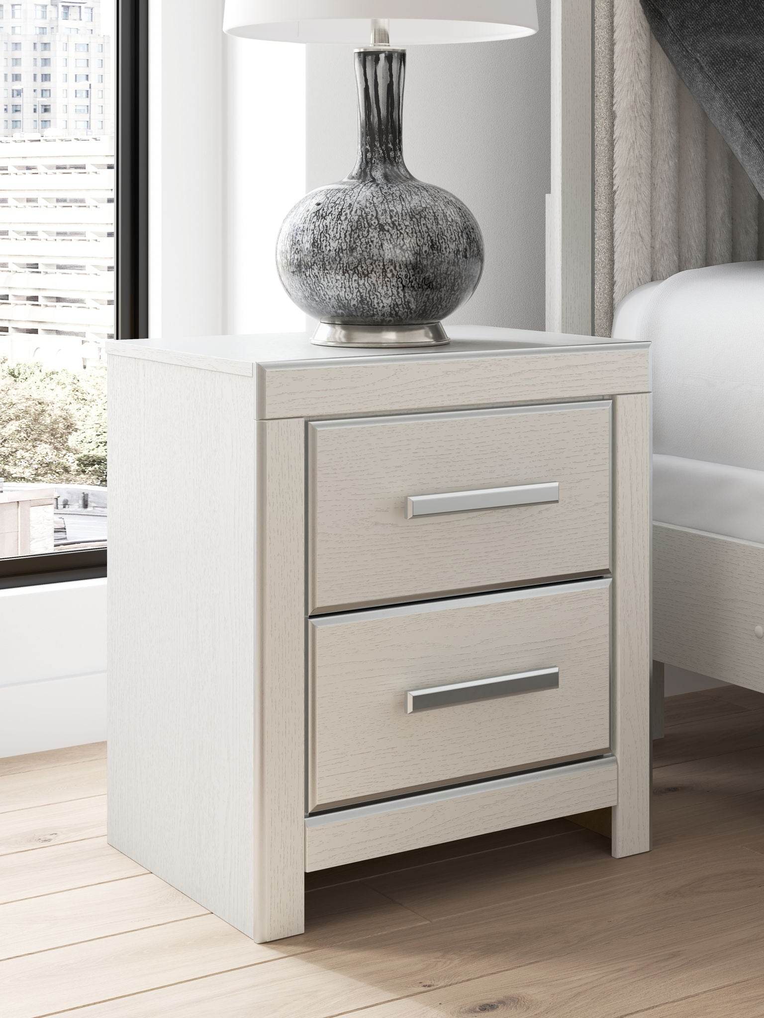 Zuraleus - Two Drawer Night Stand - Forward Furniture