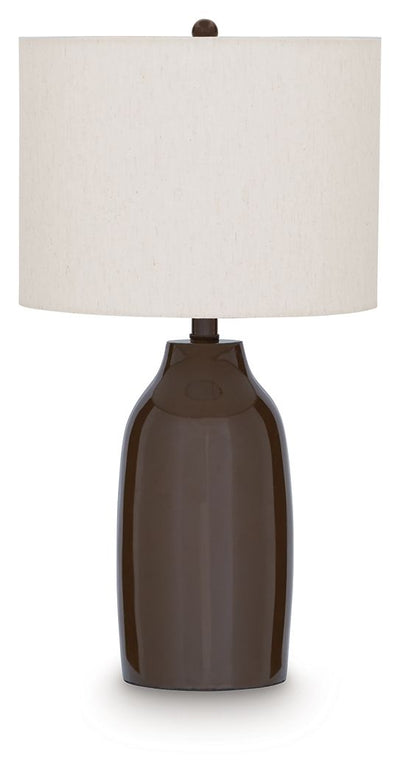 Jyler - Terracotta Table Lamp - Brown