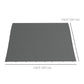 Pergola Canopy Replacement, Pergola Shade Cover for 10' x 10' Pergola ( 84C-038 Series), Dark Grey
