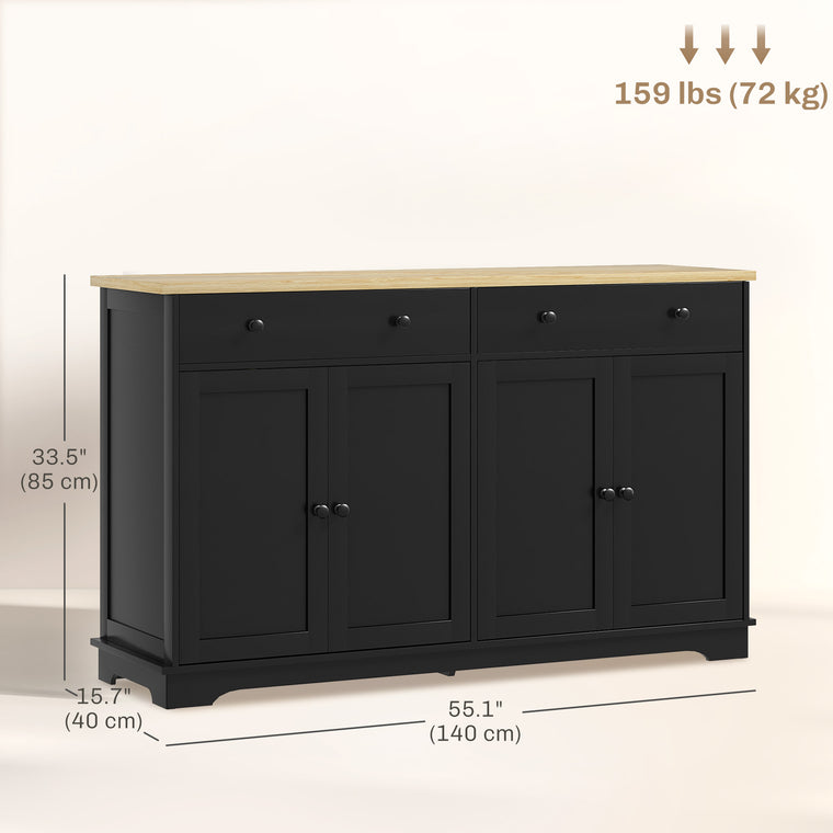 Sideboard Buffet Cabinet with Drawers
