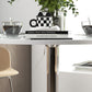 High Top Bar Table, Adjustable Round Kitchen Table with Swivel Top and Steel Base, Bistro Table for 2 People, White