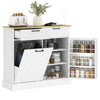 10-Gallon Tilt-Out Trash Cabinet with 2 Drawers
