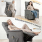 Lift Chair for Elderly, Power Chair Recliner with Remote Control, Side Pockets for Living Room, Dark Grey