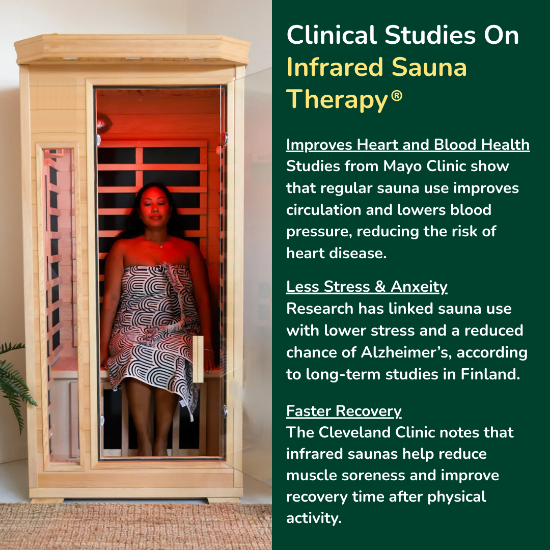 Vitality Vault Haven Heat Infrared Sauna