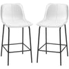 Upholstered Counter Height Bar Stools Set of 2