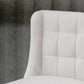 Modern Counter Bar Stools Tufted Upholstered Counter Chairs Set of 2 for Kitchen, Beige