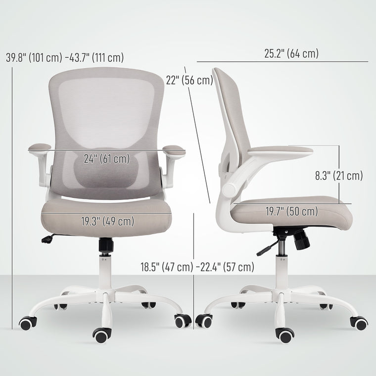 Ergonomic Mesh Office Chair with 4D Lumbar Support