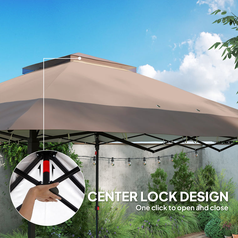 12' x 12' Foldable Pop-Up Party Tent with Steel Frame