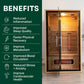 Zen Fire Luxurious Infrared Sauna