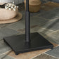 40 lbs Steel Square Umbrella Base Stand w/ Adjustable Knob Parasol Stand Garden Patio Outdoor Home, Black