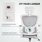Ergonomic Office Chair, Mesh Desk Chair with Adjustable Headrest, Lumbar Support and Height, Flip-Up Armrests, Grey