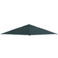 10' x 10' Square Gazebo Canopy Replacement UV Protected Top Cover Sun Shade Grey