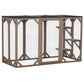 71"L Catio Outdoor Cat Enclosure, Indoor Cat Cage, Pet House, Small Animal Hutch for 1-2 Rabbit, Kitten, Kitty Crate Kennel w/ Waterproof Roof, Multi-Level Platforms, Brown