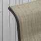 Patio Glider with Breathable Mesh Fabric, Outdoor Glider Chair, Garden Rocking Gliding Seat for Patio, Yard, Porch, Sand