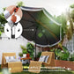 9FT Patio Umbrella Parasol, UPF 30+ Outdoor Market Umbrella with Crank, 8 Ribs, Push Button Tilt, Vented Patio Table Umbrella for Deck Backyard Lawn, Charcoal Grey