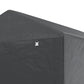 Portable Bicycle Shed with Galvanised Steel Frame and Large Door, Waterproof Outdoor Shed for Garden Tools, Dark Grey