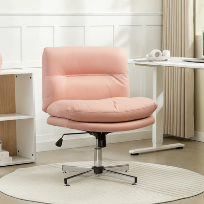 Armless Criss-Cross Office Chair with Tilt