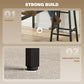 3-Piece Counter Height Bar Table and Chairs, Dining Table and Chairs Set for 2, Pub Table and Chairs