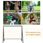 Metal Swing Stand Swing Frame, Hanging Chair Stand Only, 528 LBS Weight Capacity, for Backyard, Patio, Lawn, Black