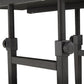 Mobile Standing Desk, Adjustable Height 31.5 inch Stand Up Desk with Wheels for Home Office, Black