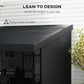 10' x 13' Outdoor Pergola, Wall Mounted Hardtop Lean-to Gazebo with 2 Curtains and 2 Nettings, UV Resistant, for Patio, Deck, Dark Grey