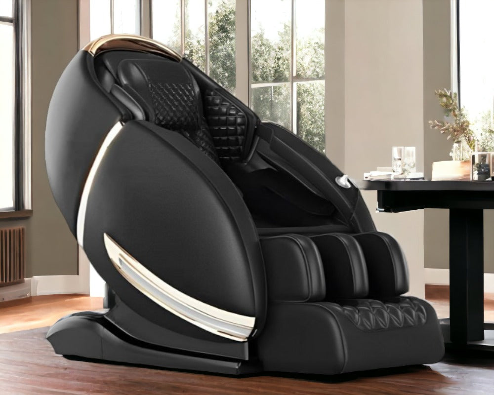 ZenMode Heated Leather Massage Chair