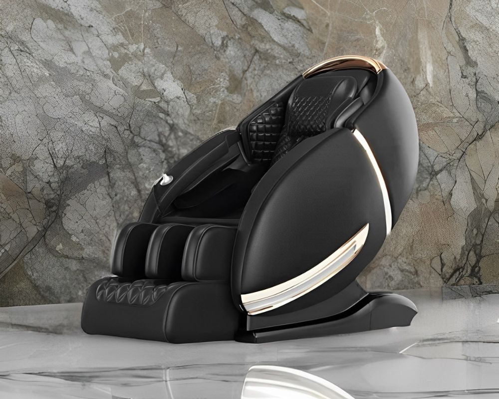 ZenMode Heated Leather Massage Chair