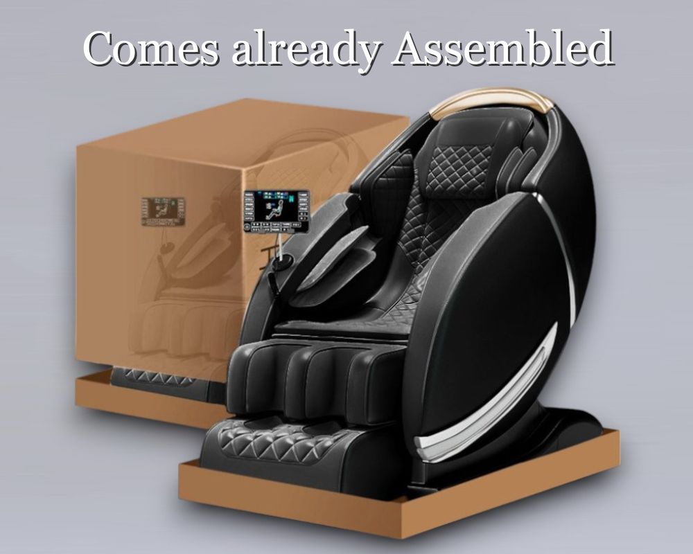 ZenMode Heated Leather Massage Chair