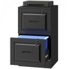2-Drawer Vertical Filing Cabinet with Lock