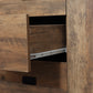 Industrial Sideboard Buffet Storage Cabinet Cupboard with 2 Doors, 3 Drawers and Shelves for Dining Room, Living Room, Brown