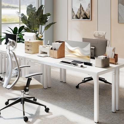 71" Computer Desk with Metal Legs