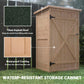 29.9" x 21.7" x 45.3" Storage Cabinet with Asphalt Roof